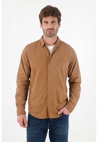 Tennis Camisa Clásica Manga Larga Crudo Para Hombre Tennis