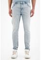 Jean Azul Skinny Tono Claro Para Hombre de Tennis
