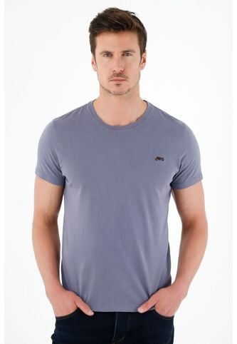 Tennis Camiseta Gris Con Teñido Overdye Para Hombre Tennis