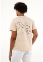 Camiseta Crudo Con Bolsillo Delantero Para Hombre de Tennis