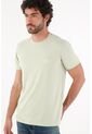 Tennis Camiseta Para Hombre De Algodón Verde Regular Fit Con Mini Raquetas Al Pecho de Tennis