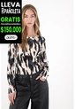 Tennis Camiseta Manga Larga Animal Print Para Mujer de Tennis
