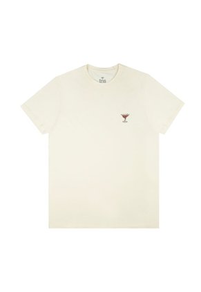 Tennis Camiseta Crudo Manga Corta Para Hombre
