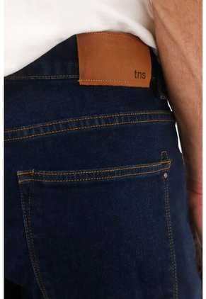 Tennis Jean Nudy Cinco Bolsillos Azul Para Hombre