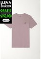 Tennis Camiseta Estampada En Espalda Gris Para Hombre de Tennis