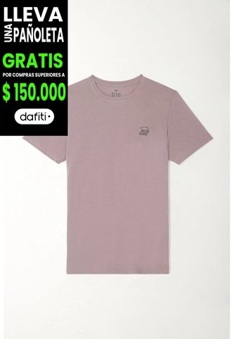 Tennis Camiseta Estampada En Espalda Gris Para Hombre Tennis