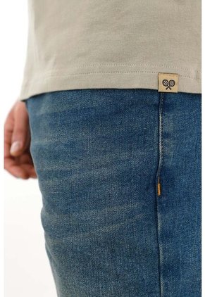 Camiseta Regular Fit Cuello Redondo Verde Para Hombre