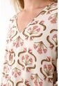 Tennis Vestido Corto Amplio Con Estampado De Flores Para Mujer de Tennis