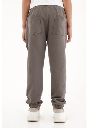 Pantalón Jogger Gris Para Niño