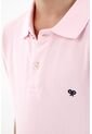 Polo Cuello Tejido Rosada Para Niño de Tennis