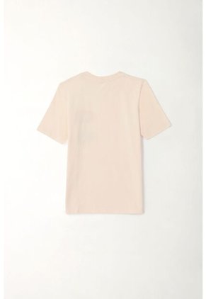 Camiseta Manga Corta Crudo Para Niño