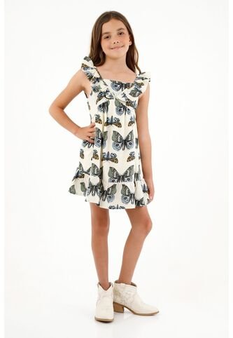 Vestido Corto Con Bolero Para Niña Tennis