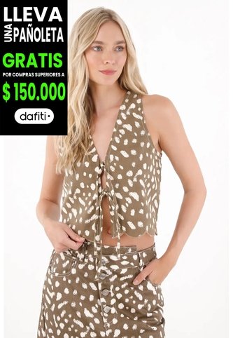 Tennis Chaleco Estampado Para Mujer Tennis