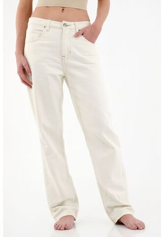 Tennis Jean Recto Crudo Para Mujer Tennis