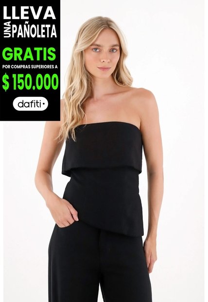 Tennis Camisa Strapless Para Mujer