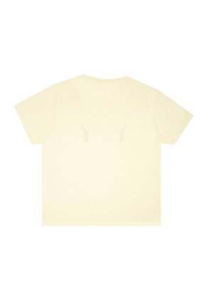 Tennis Camiseta Crudo Con Estampado Para Mujer