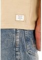 Tennis Camiseta En 100% Algodón Café Para Hombre de Tennis