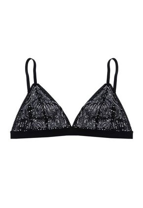 Top Con Diseño De Lentejuelas Negro Para Mujer