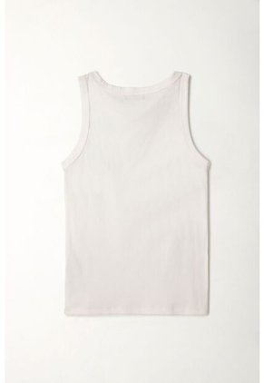 Tennis Camiseta Blanca Manga Sisa Para Mujer