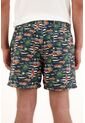 Tennis Pantaloneta De Baño Con Estampado Playero Multicolor Para Hombre de Tennis