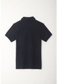 Tennis Polo Azul Cuello Tejido Para Hombre de Tennis