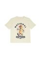 Camiseta Crudo Con Estampado Para Niño de Tennis
