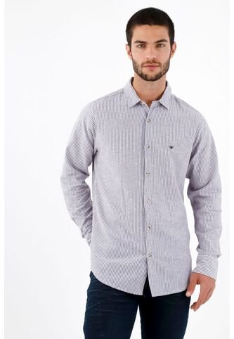 Tennis Camisa Preteñida Azul Para Hombre Tennis