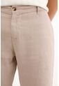 Tennis Pantalón Chino En 100% Lino Café Para Hombre de Tennis