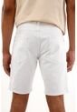Tennis Bermuda Nudy Blanca Para Hombre de Tennis