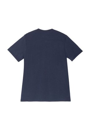 Camiseta Básica Azul Para Hombre
