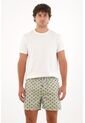 Tennis Pantaloneta De Baño Con Estampado De Cangrejos Para Hombre de Tennis