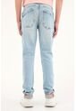 Jean Slim Tono Acid Wash Claro Para Niño de Tennis