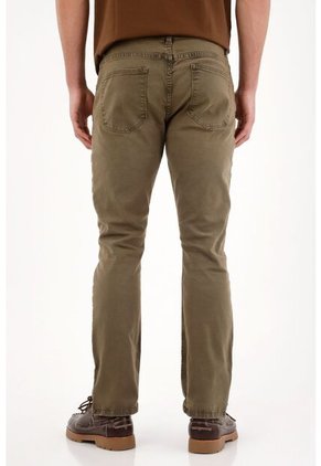 Tennis Pantalón Nudy Tiro Medio Verde Para Hombre