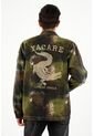Tennis Abrigo Estampado Tipo Parka Para Hombre de Tennis
