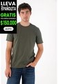 Tennis Camiseta Básica Con Raqueta Verde Para Hombre de Tennis