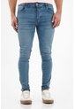 Tennis Jean Super Skinny Azul Para Hombre de Tennis