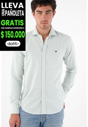 Tennis Camisa Clásica Con Raqueta Con Acabado Mate Para Hombre