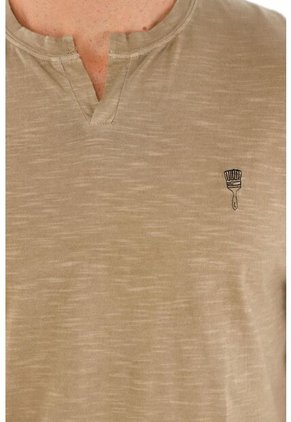 Tennis Camiseta Gris Manga Corta Para Hombre