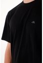 Tennis Camiseta Básica Estampada En Espalda Negro Para Hombre de Tennis