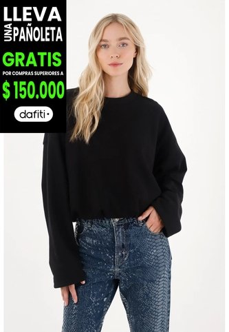 Tennis Buzo Cerrado Negro Para Mujer Tennis