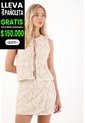 Tennis Chaleco Con Diseño Bordado De Peces Para Mujer de Tennis