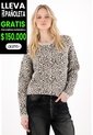 Tennis Buzo Tejido Afelpado Animal Print Con Estructura Ligera Para Mujer de Tennis