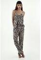 Conjunto Pijama Estampado Animal Print Para Mujer de Tennis