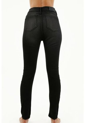 Tennis Jean Jegging Negro Para Mujer