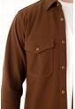 Tennis Buzo Tipo Camisa Café Para Hombre de Tennis