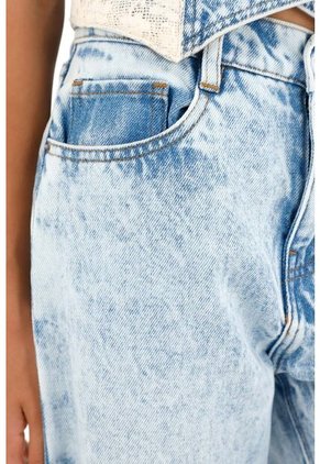 Jean Recto De Tiro Alto Para Niña