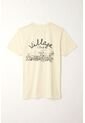 Tennis Camiseta Básica Crudo Para Hombre de Tennis