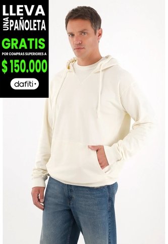 Tennis Buzo Tipo Hoodie Con Capucha Crudo Para Hombre Tennis
