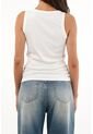 Tennis Camiseta Blanca Manga Sisa Para Mujer de Tennis