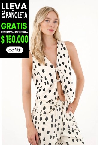 Tennis Chaleco Estampado Animal Print Para Mujer Tennis